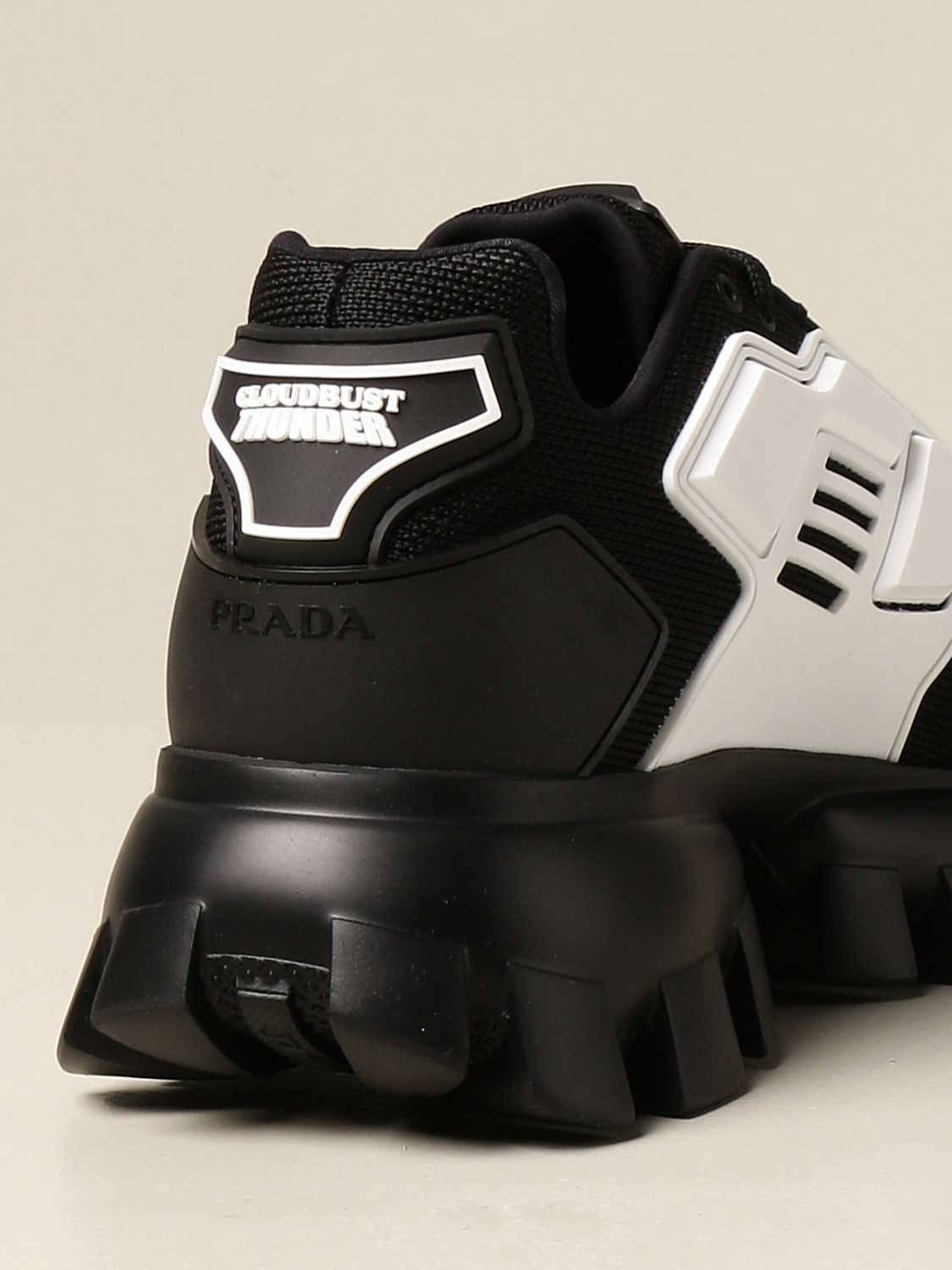 PRADA: Sneakers men - Black | Sneakers Prada 2EG293 3KZU GIGLIO.COM