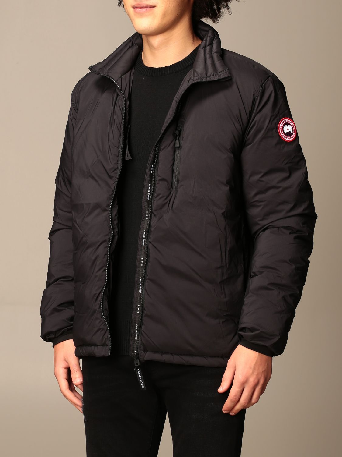 Canada Goose jacket with zip | Jacket Canada Goose Men Black | Jacket ...