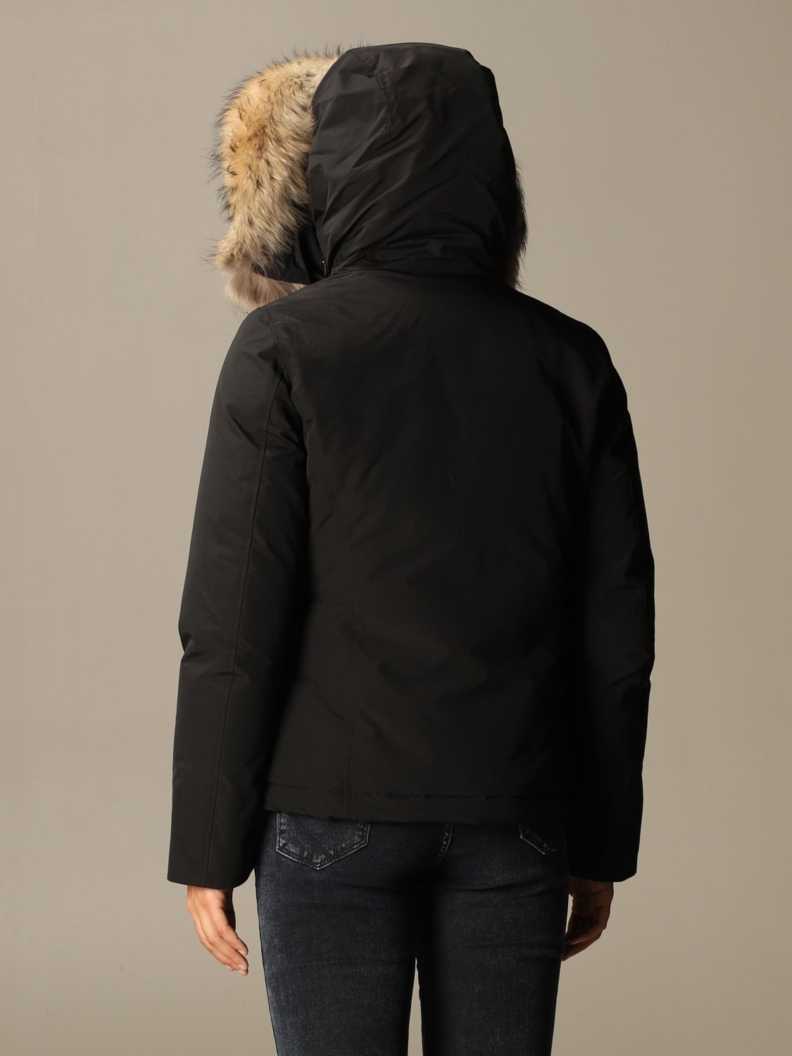 WOOLRICH jacket for woman Black Woolrich jacket WWOU0301FR UT0001