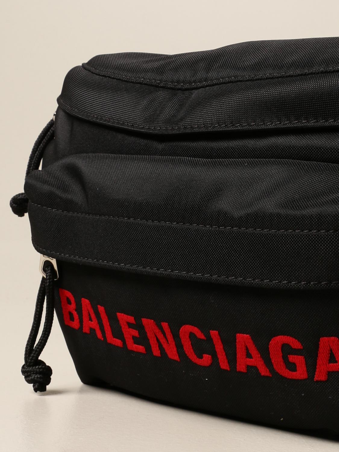 BALENCIAGA belt bag in recycled nylon with logo Belt Bag Balenciaga