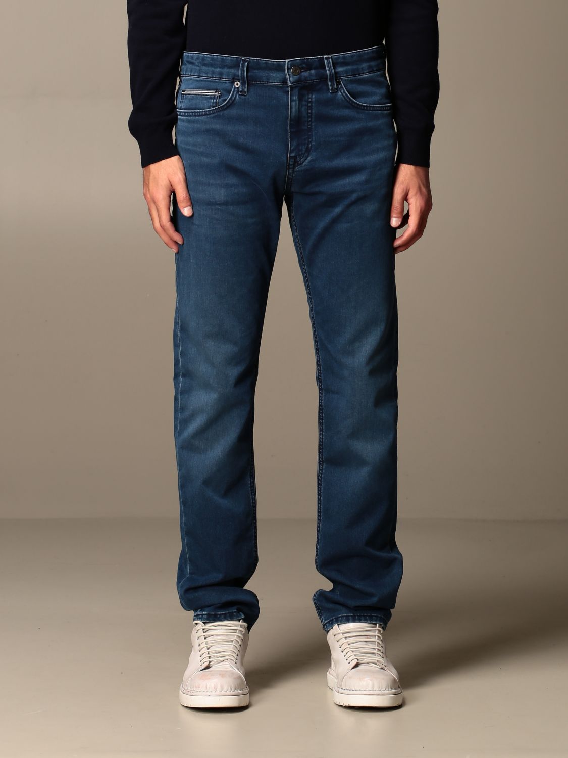 zelfstandig naamwoord Bermad crisis Boss Outlet: jeans in used denim - Denim | Boss jeans 10162511 online on  GIGLIO.COM