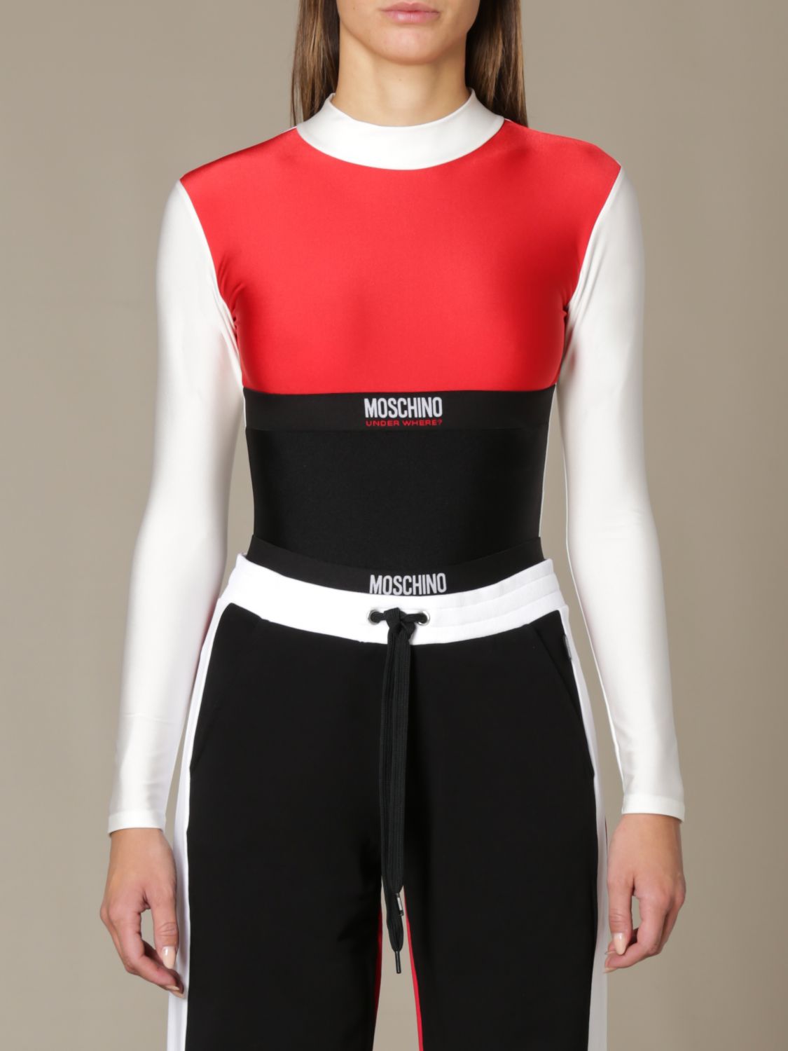 MOSCHINO UNDERWEAR body for woman Black Moschino Underwear body