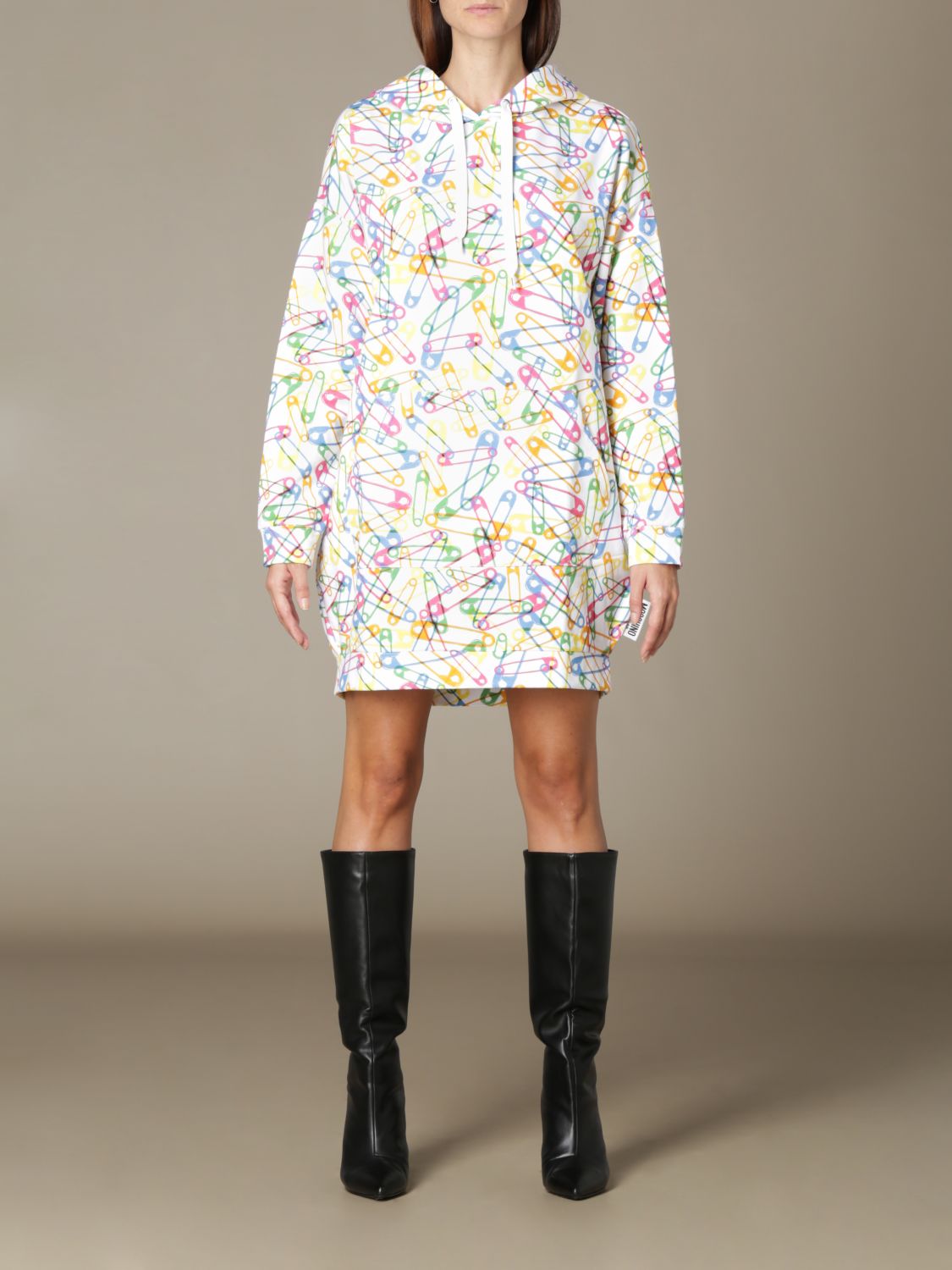 Moschino Underwear Outlet dress for woman White Moschino Underwear dress 1735 9014 online