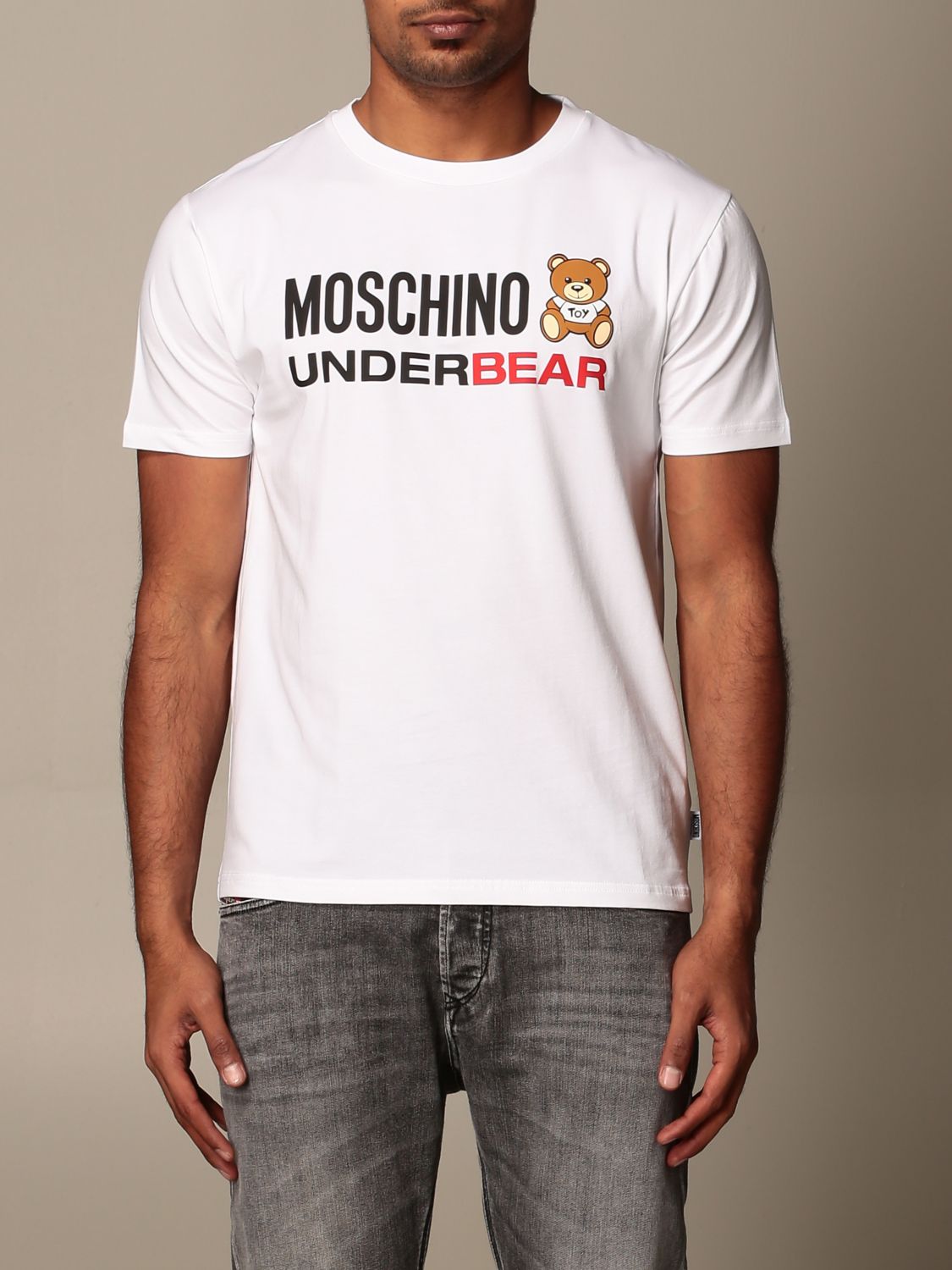 moschino underbear t shirt mens