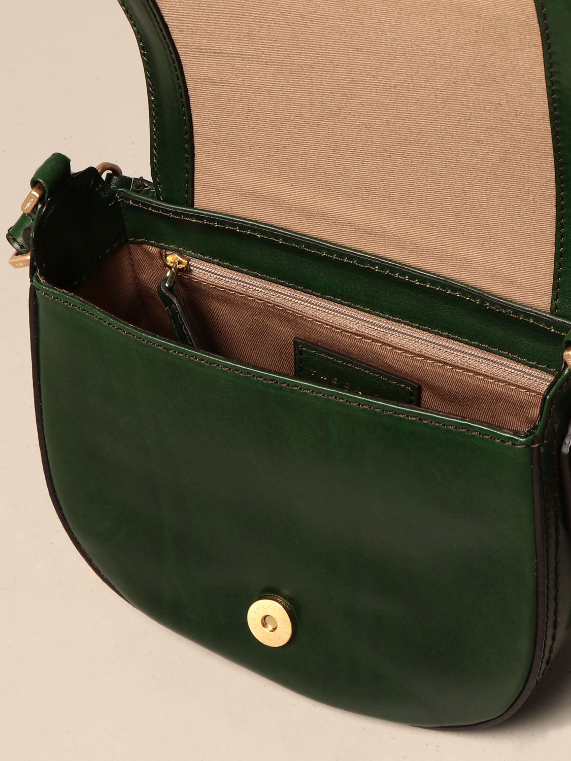 the bridge leather wash bag