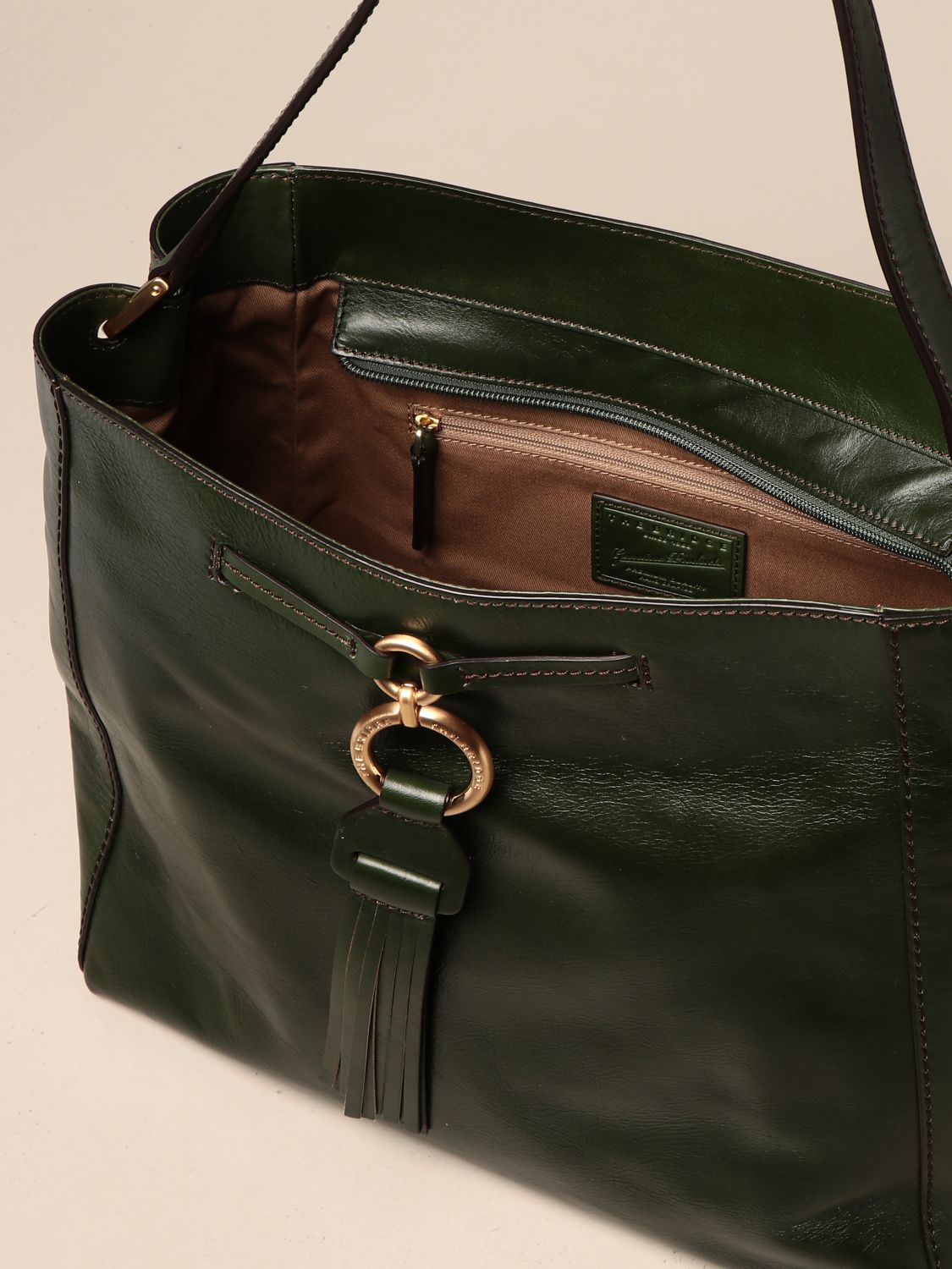 THE BRIDGE: Margherita shoulder bag in leather | Shoulder Bag The ...