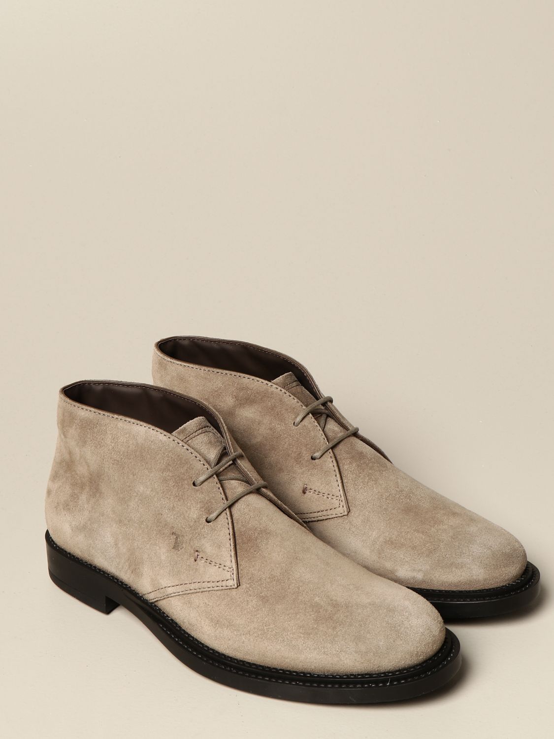 TODS: Tod's ankle boot in suede with rubber sole | Chukka Boots Tods ...