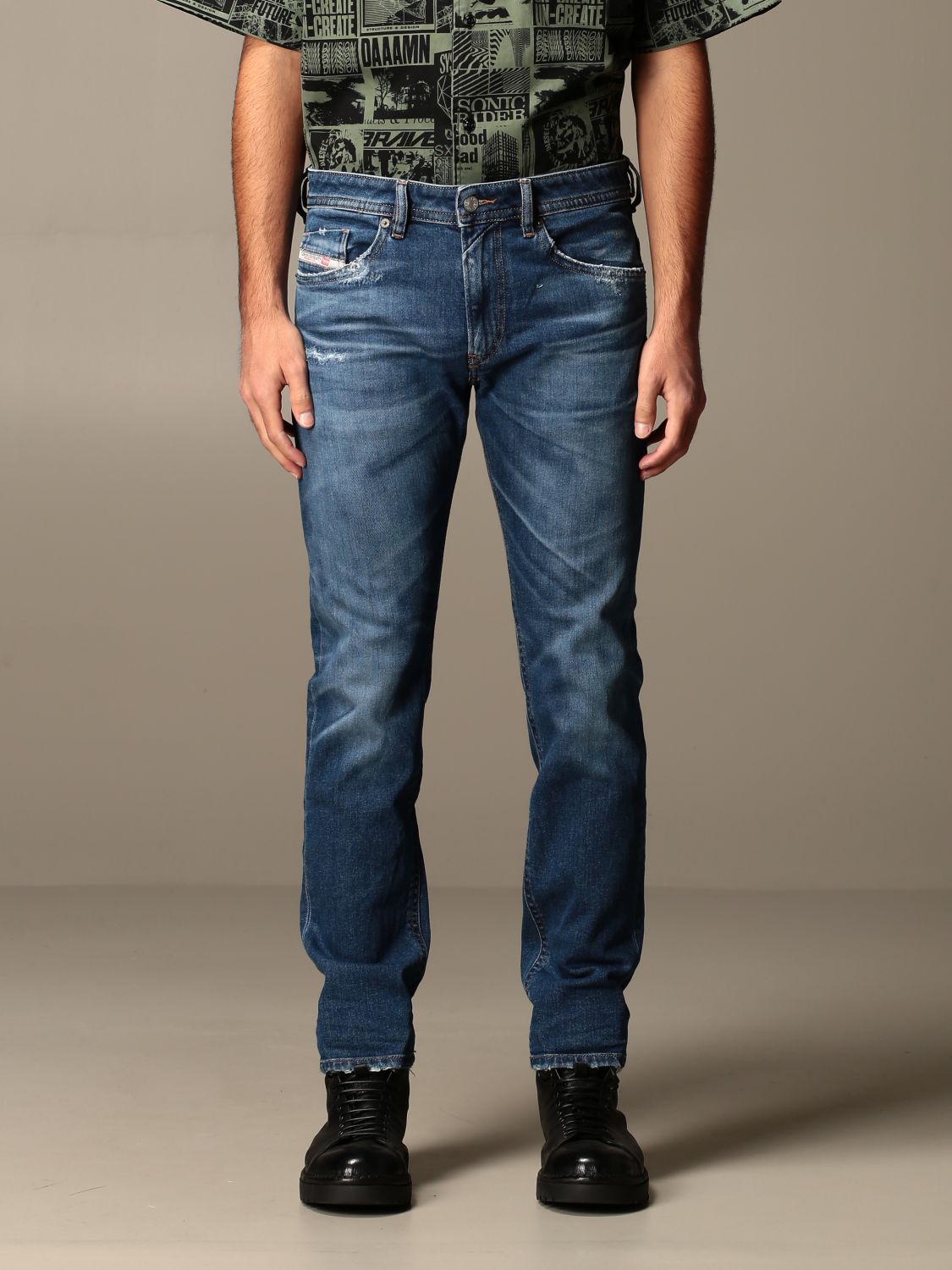 DIESEL: Jeans hombre | Jeans Diesel Hombre Denim | Jeans Diesel 00SB6D  009DE Giglio ES