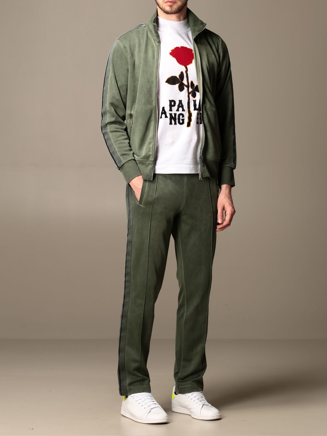 Jacke herren Palm Angels | Jacke Palm Angels Herren Grün Jacke herren Palm Angels | Jacke Palm Angels Herren Grün