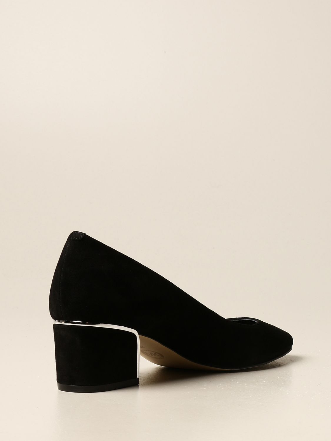 michael kors black suede shoes