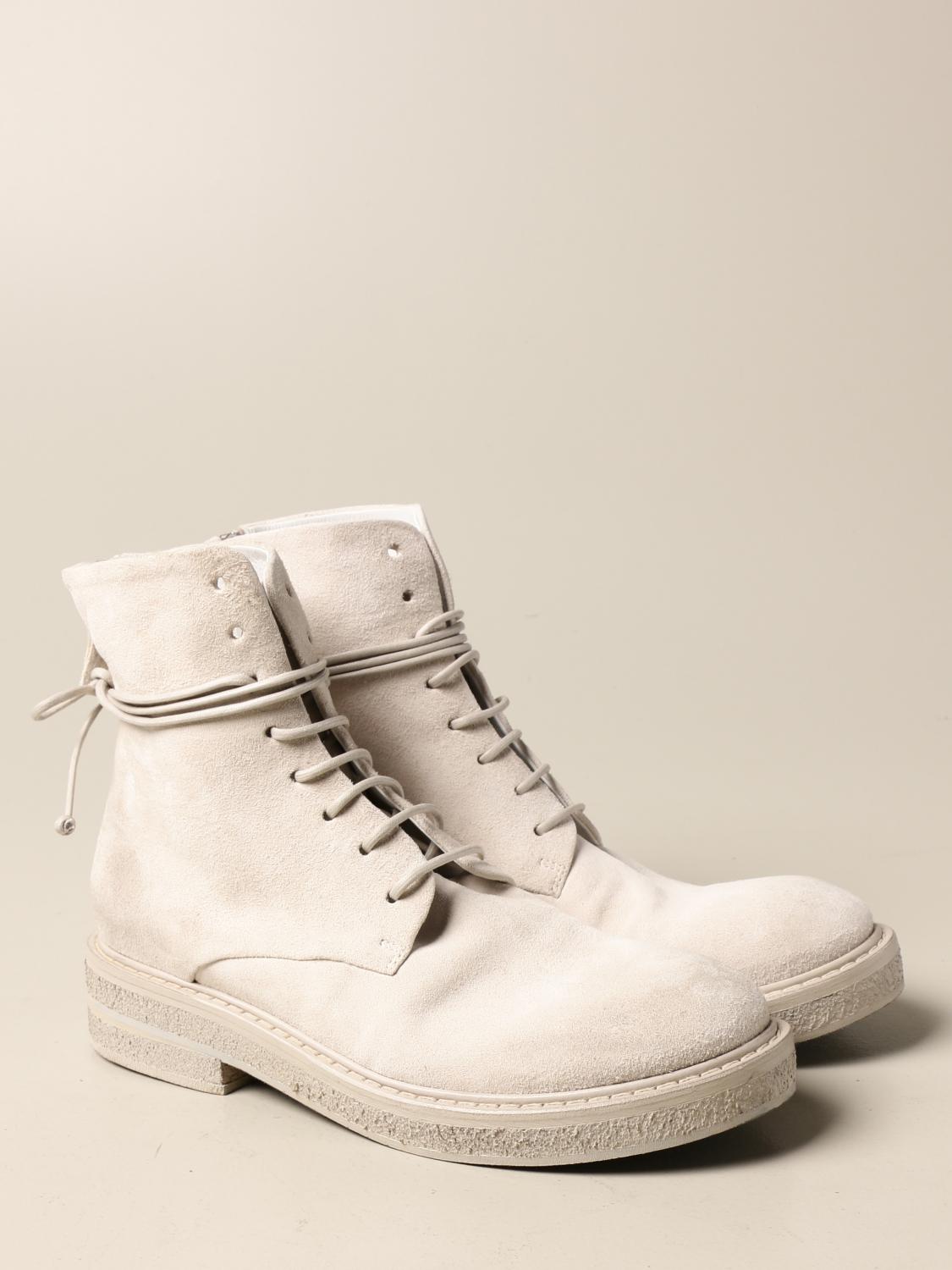 flat grey booties