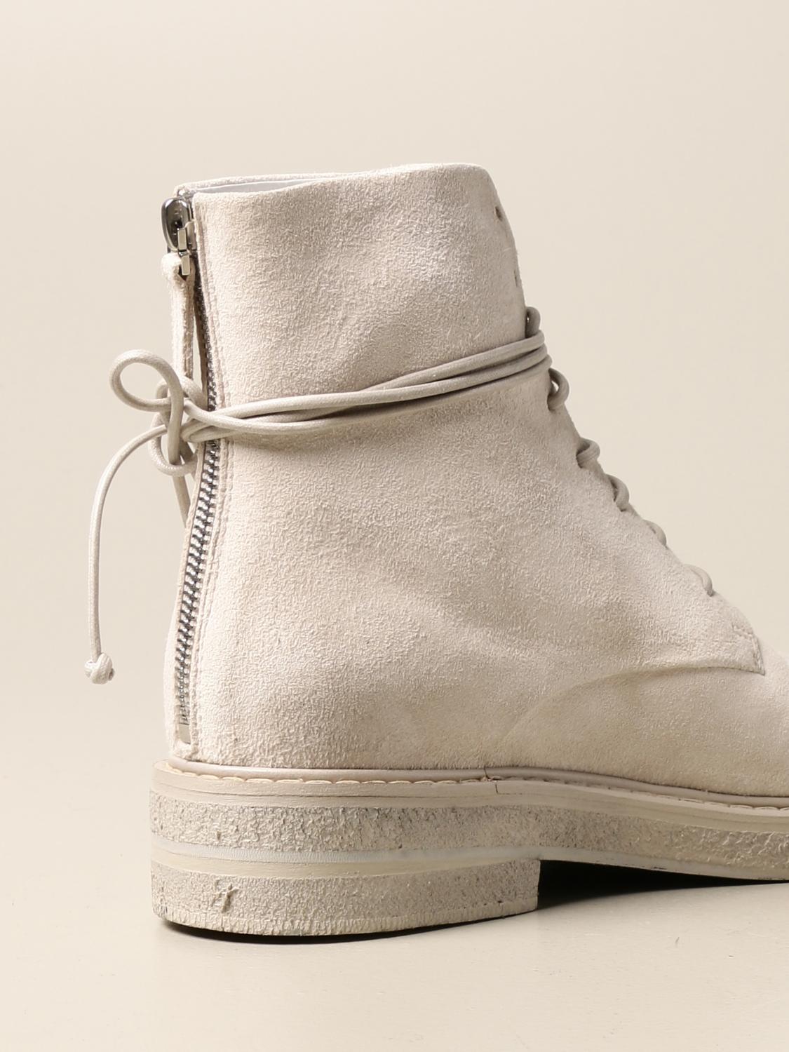 flat grey booties