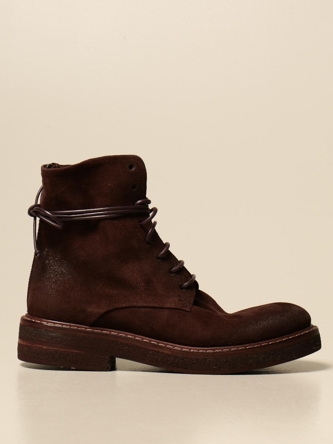 Marsèll Outlet: Botines planos mujer Marsell | Botines Planos Marsèll Mujer  Vino | Botines Planos Marsèll MW2952250 GIGLIO.COM