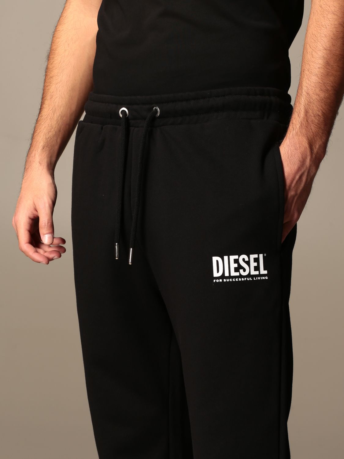 DIESEL：パンツ メンズ ブラック パンツ 00SZLB 0BAWT
