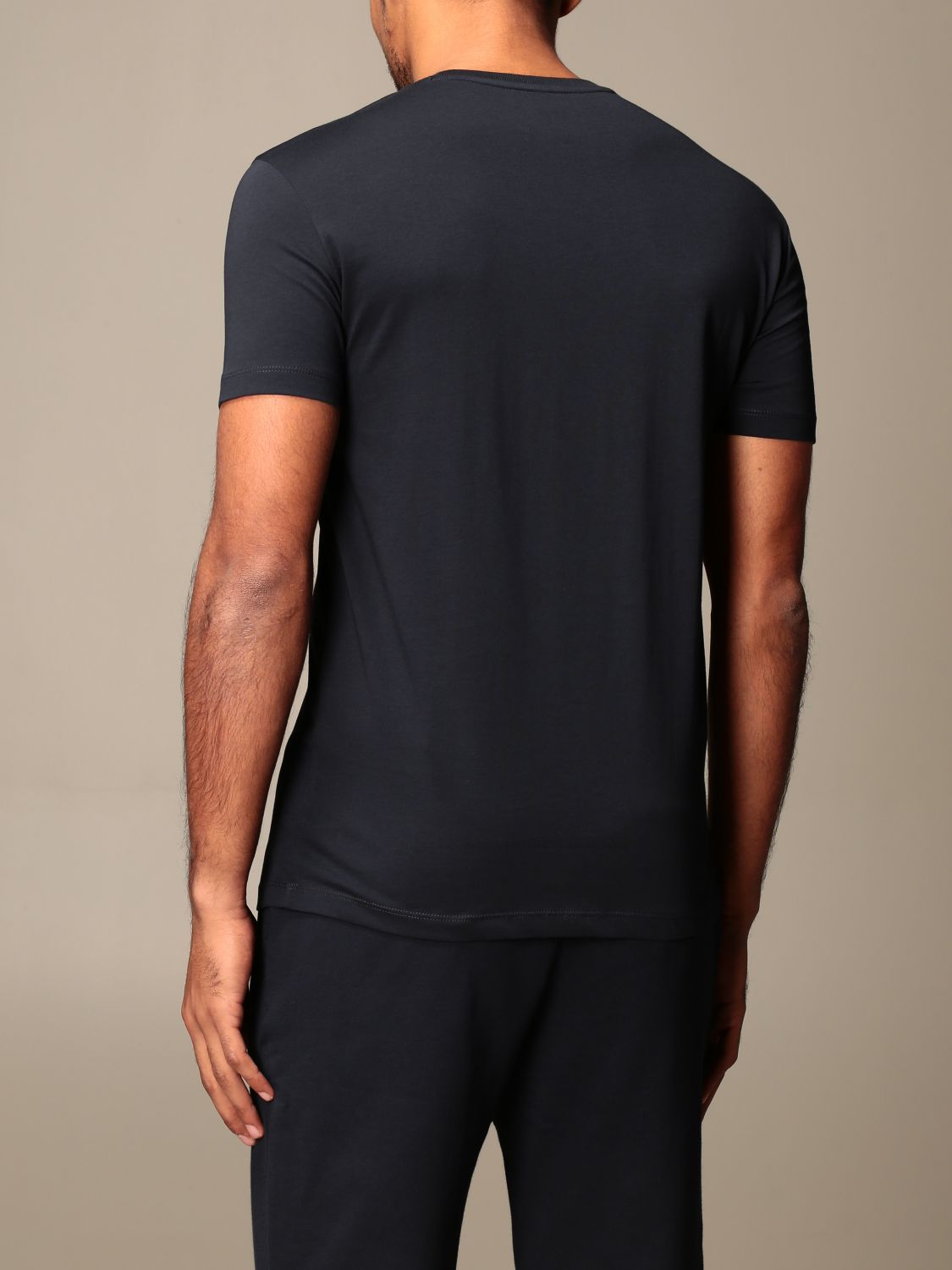 ARMANI EXCHANGE tshirt for man Blue Armani Exchange tshirt