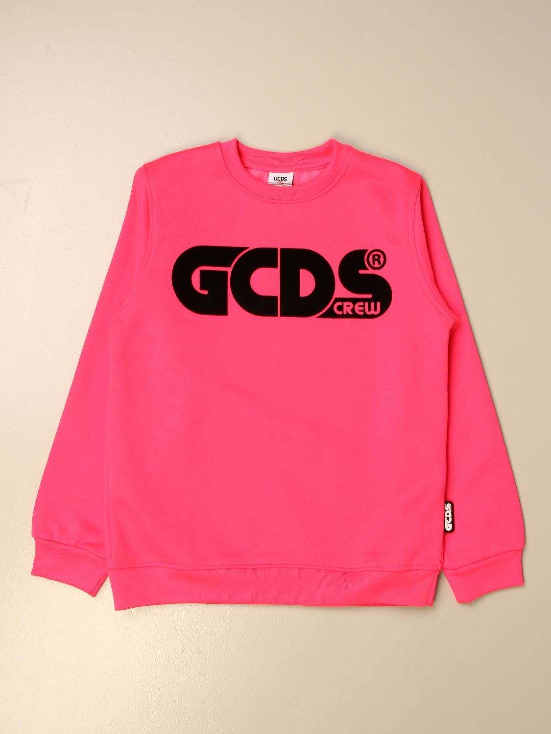 Gcds Felpa Rosa Corta Maglia Gcds Corta