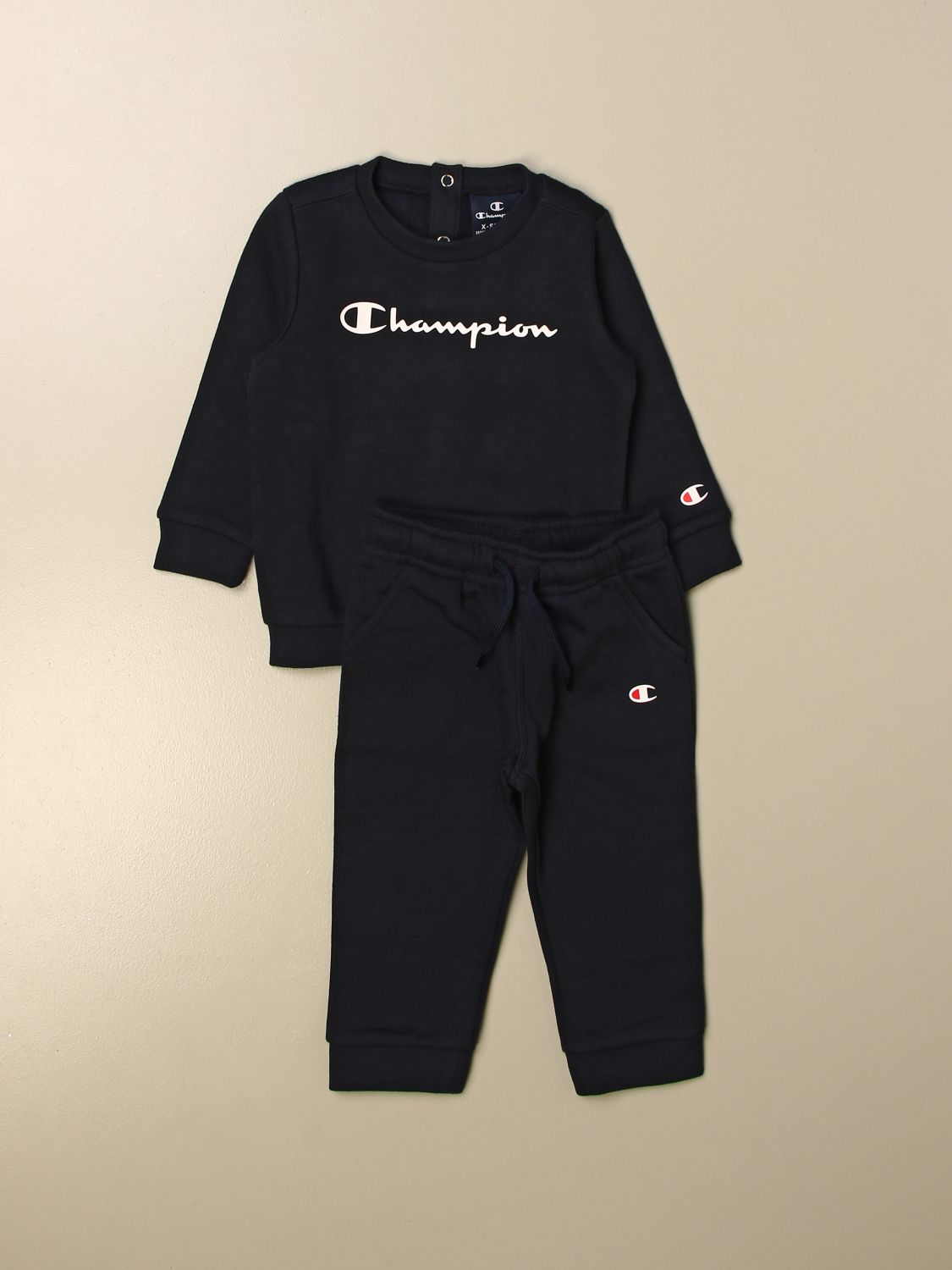 viel Dijk Maak een naam CHAMPION: jumpsuit for baby - Black | Champion jumpsuit 305420 online on  GIGLIO.COM