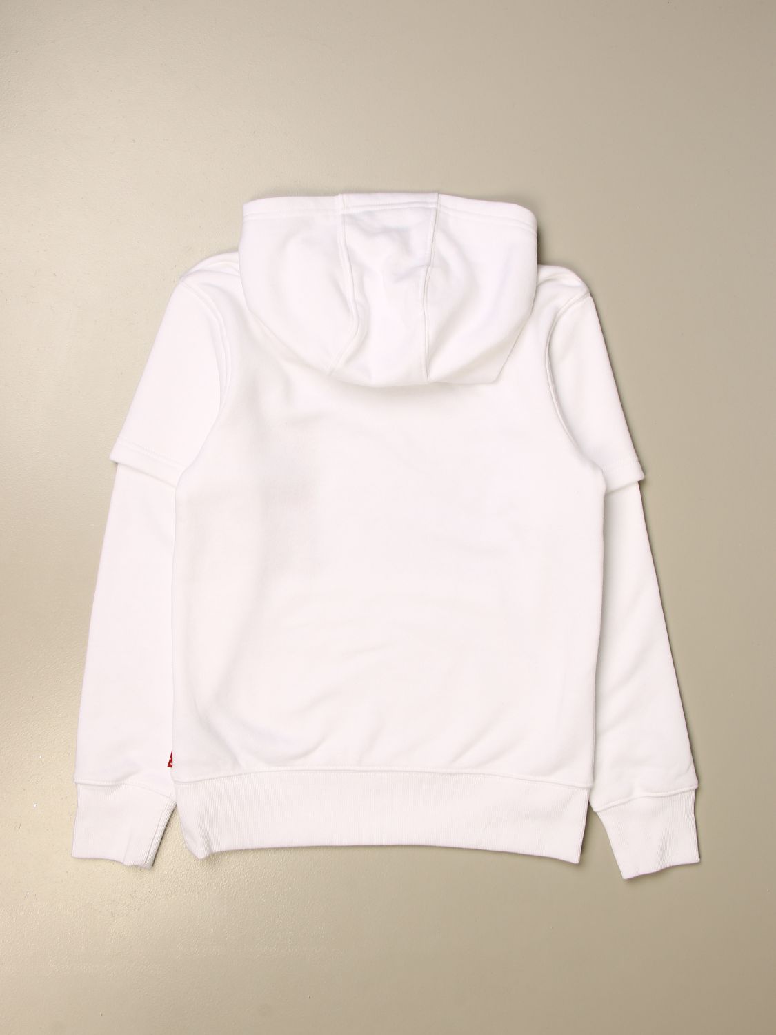 white levis sweater