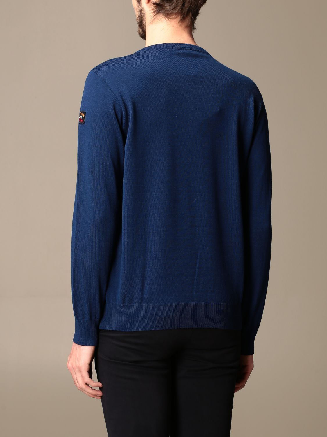 cobalt blue mens jumper