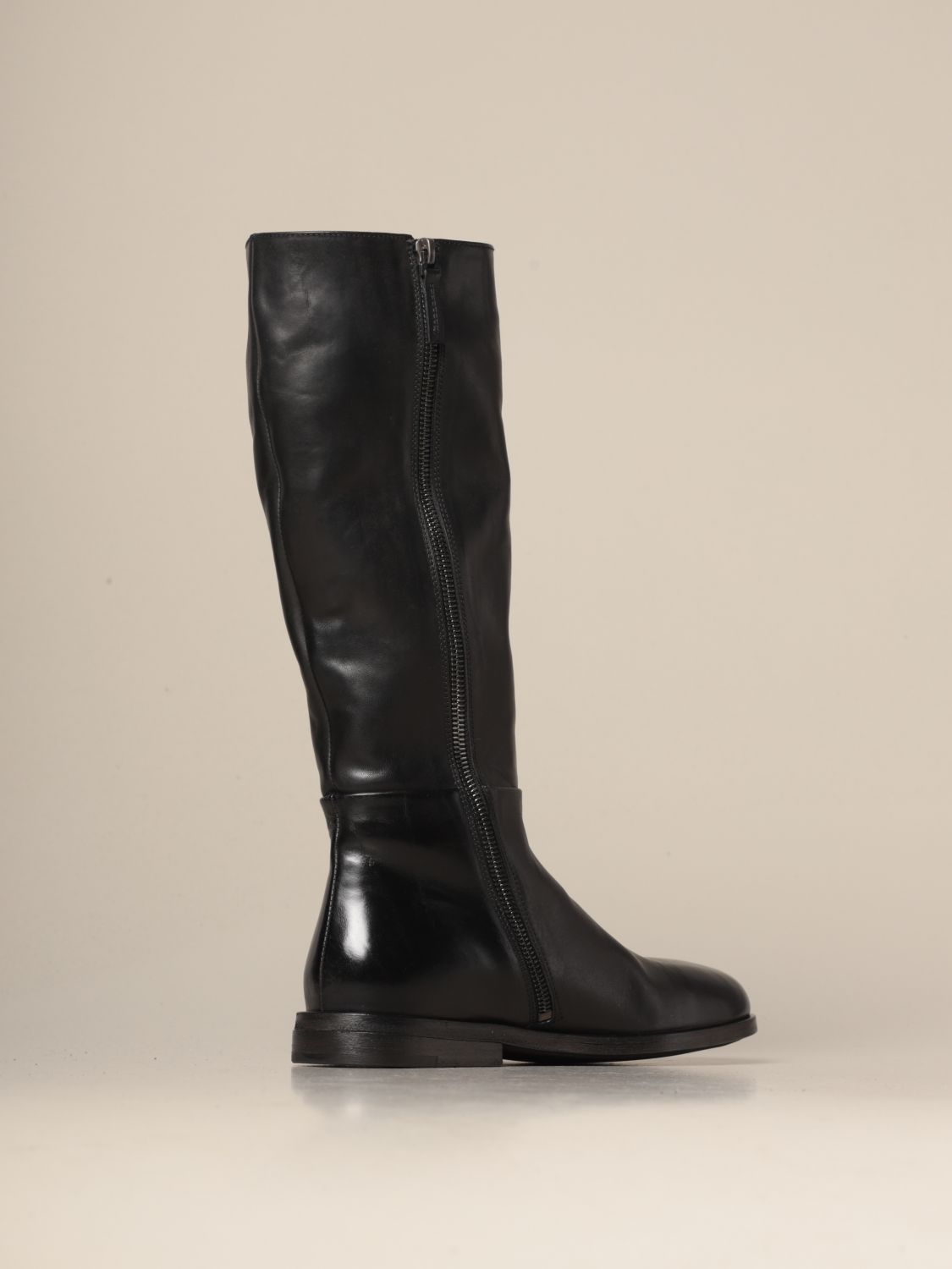 Boots Marsèll: Marsèll Scalpello boot in leather black 3