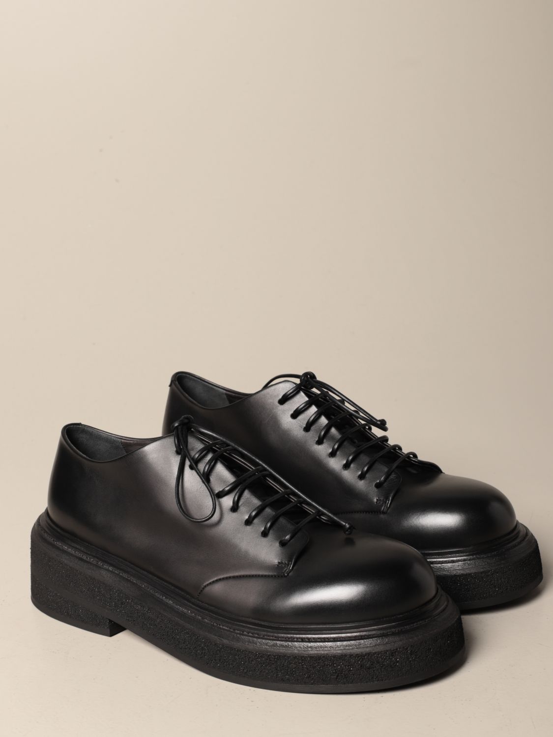 MARSELL: Marsèll Zuccone derby in leather | Brogue Shoes Marsell Men ...