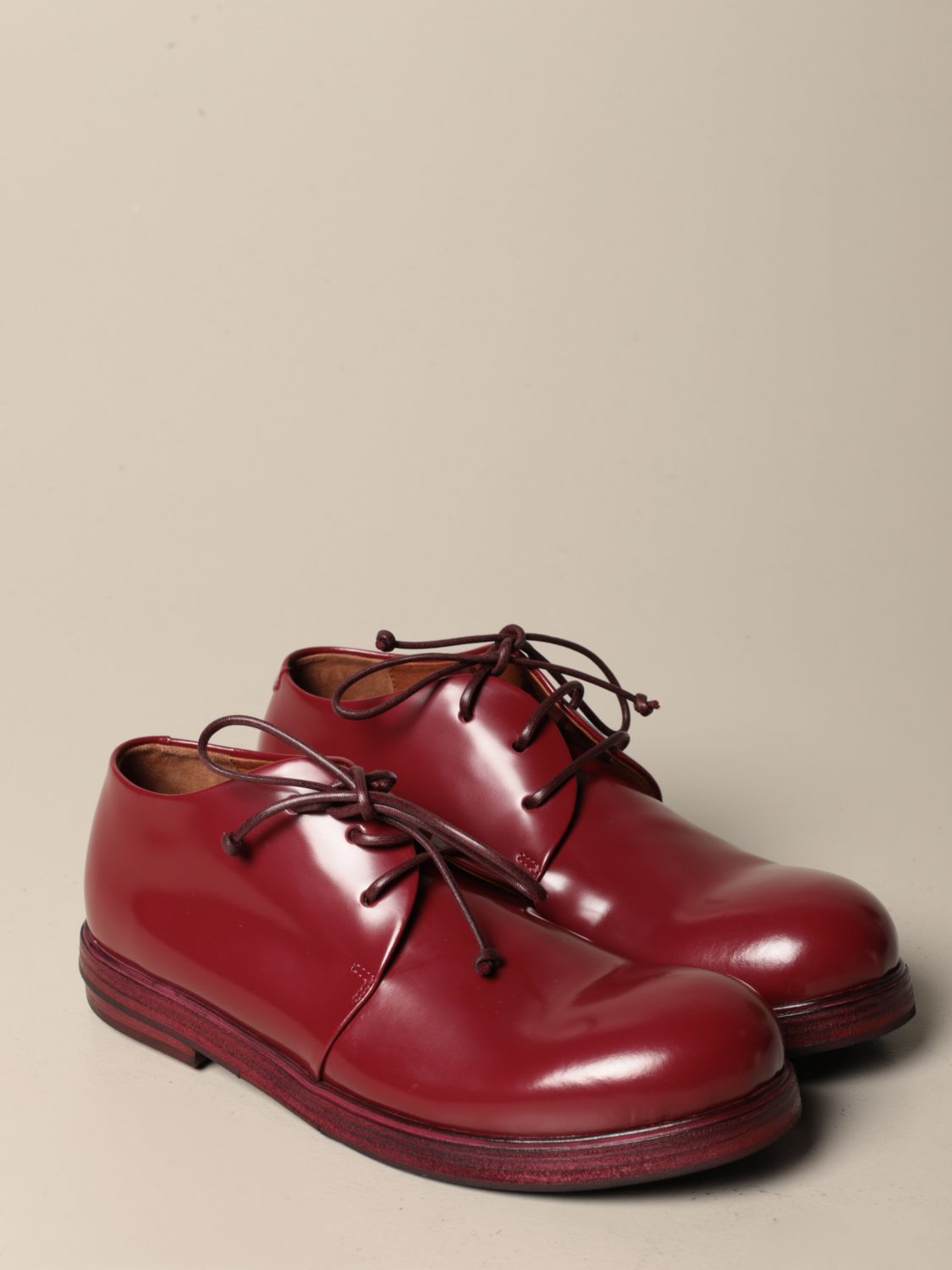 Marsèll Outlet: Zapatos mujer Marsell | Zapatos De Cordones Marsèll Mujer  Granate | Zapatos De Cordones Marsèll MW2180171 GIGLIO.COM