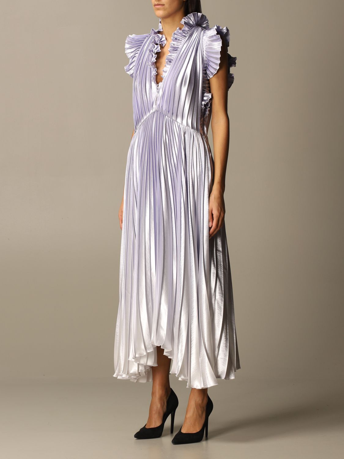 philosophy di lorenzo serafini high low gown