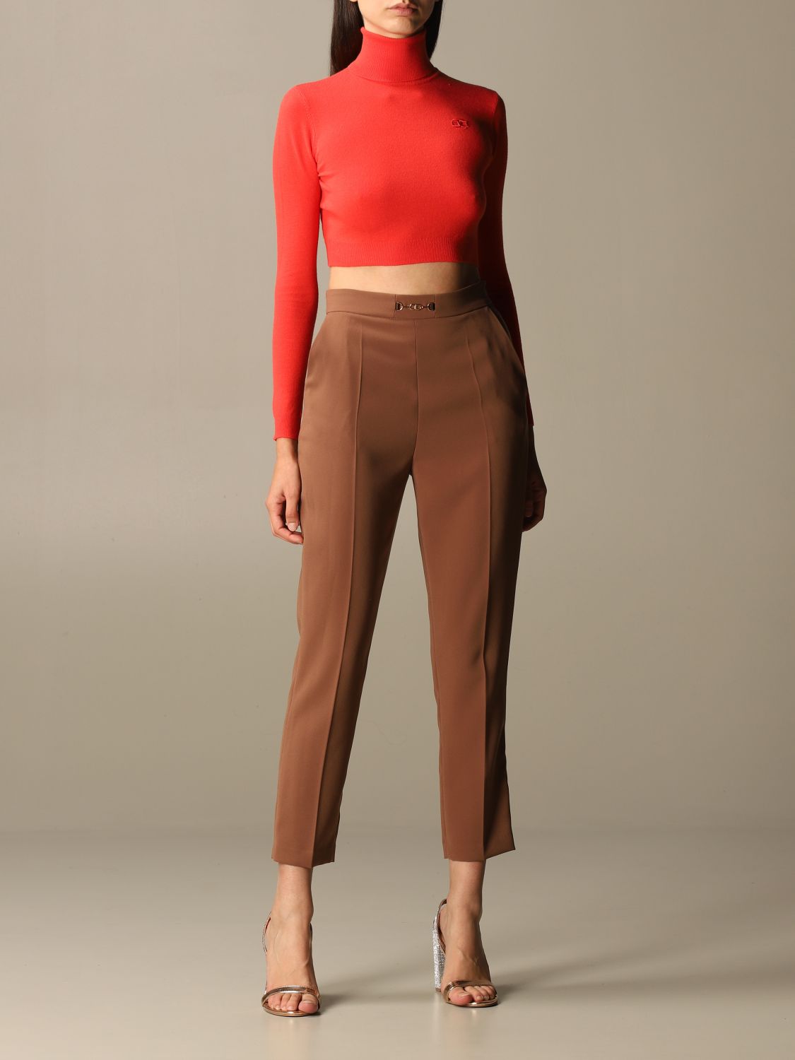 Gonna midi in tulle Elisabetta Franchi Elisabetta Franchi | Acquista online