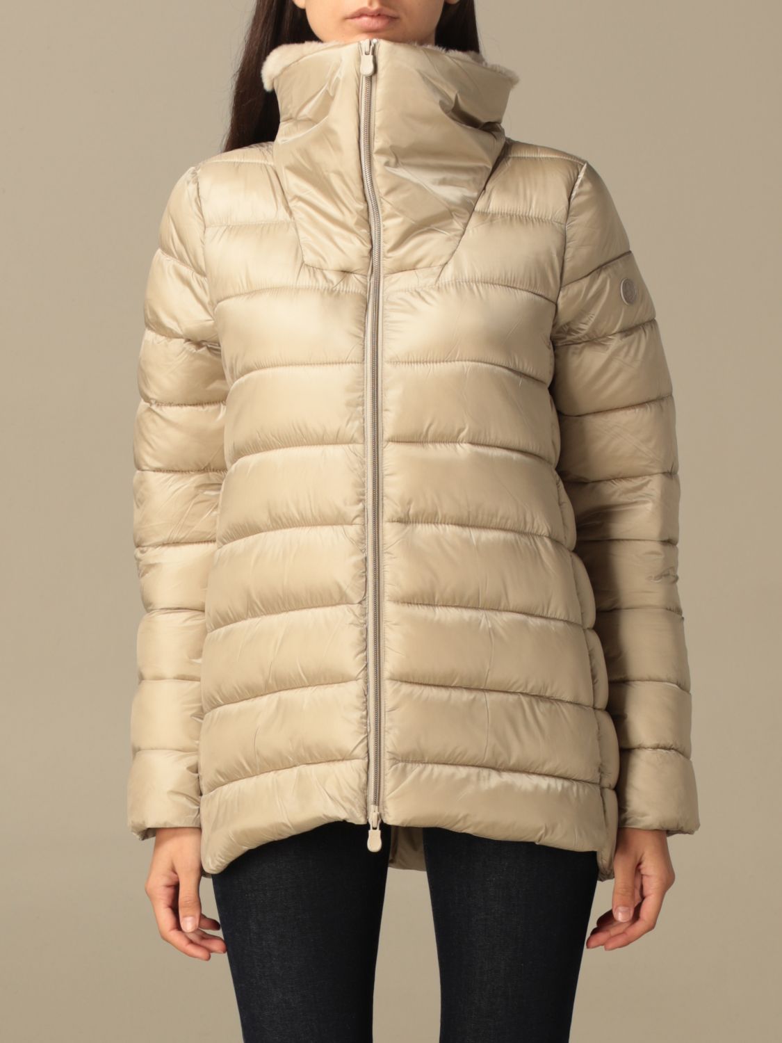 save the duck women's smeg winter hooded parka