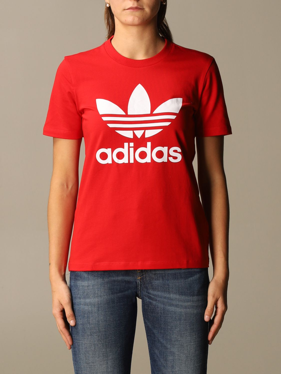 T-shirt Adidas Originals con logo مسك التوت