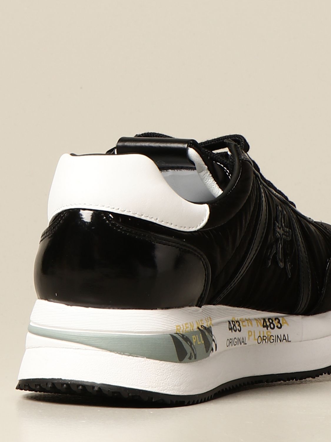 Premiata Fall Winter 20/21 conny sneakers in black - CONNY 4086