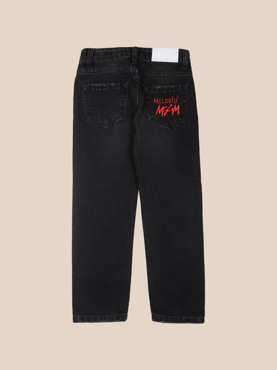 kids jeans black