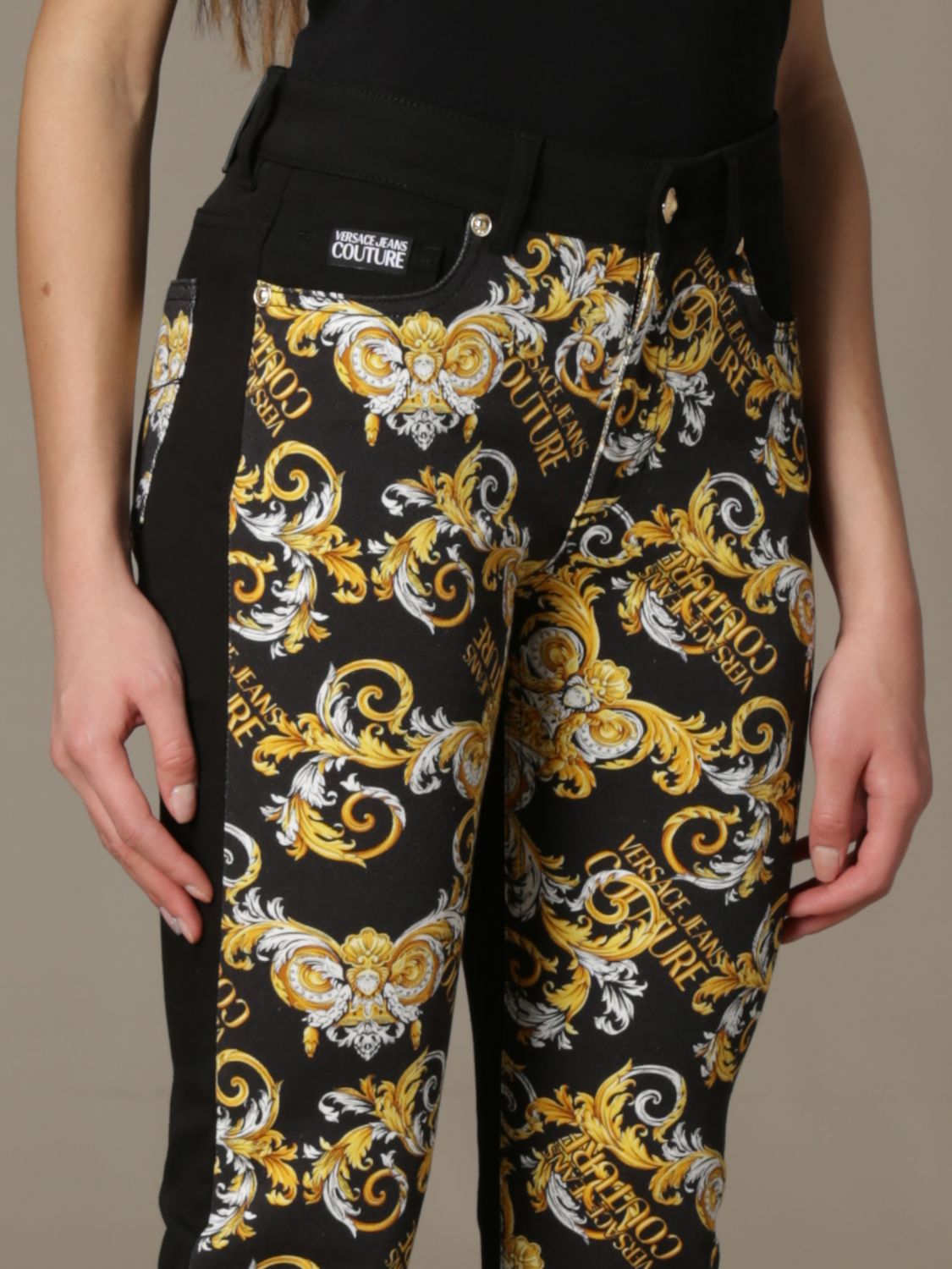 versace trousers womens