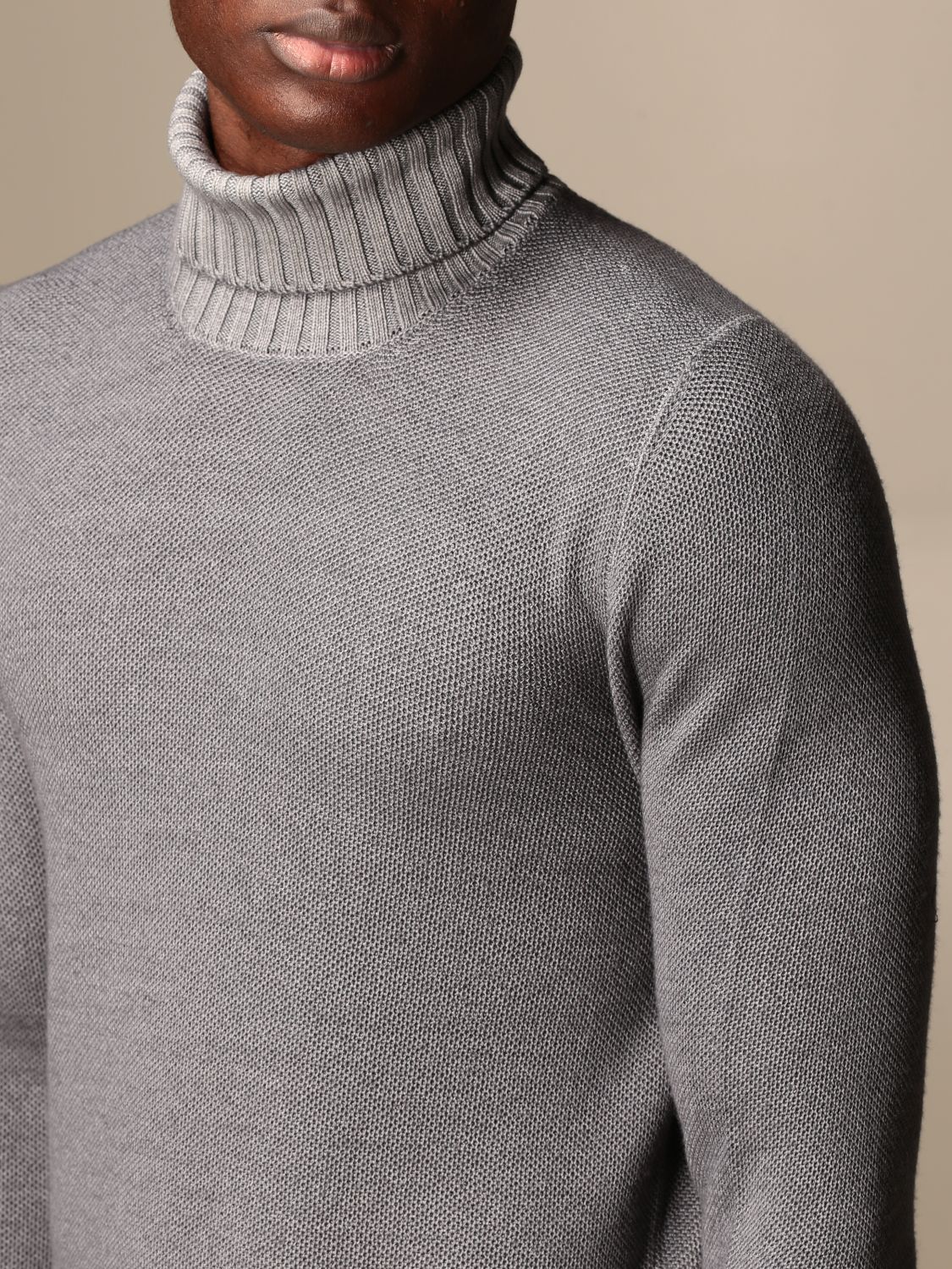 GRAN SASSO: jumper for men - Grey 