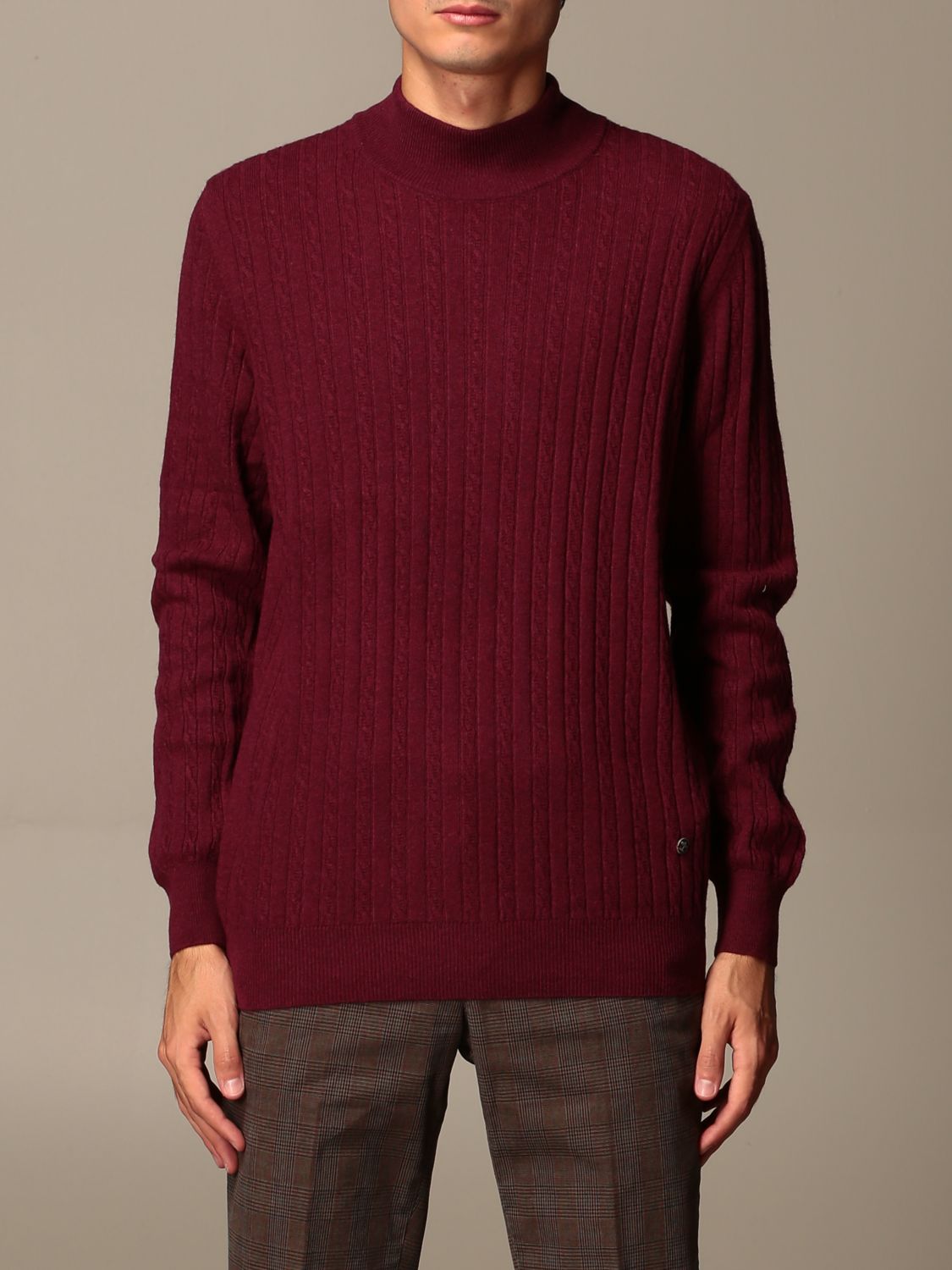 maroon jumper mens