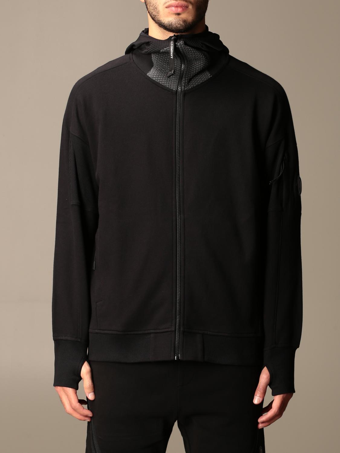 cp company funnel neck sweatshirt