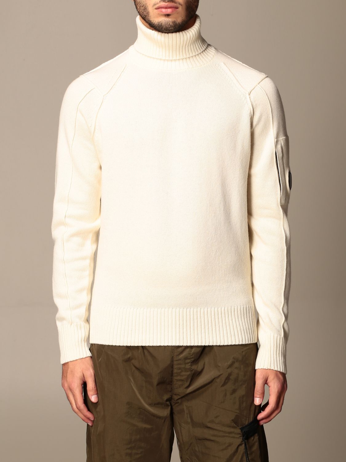 cp company lens sweater