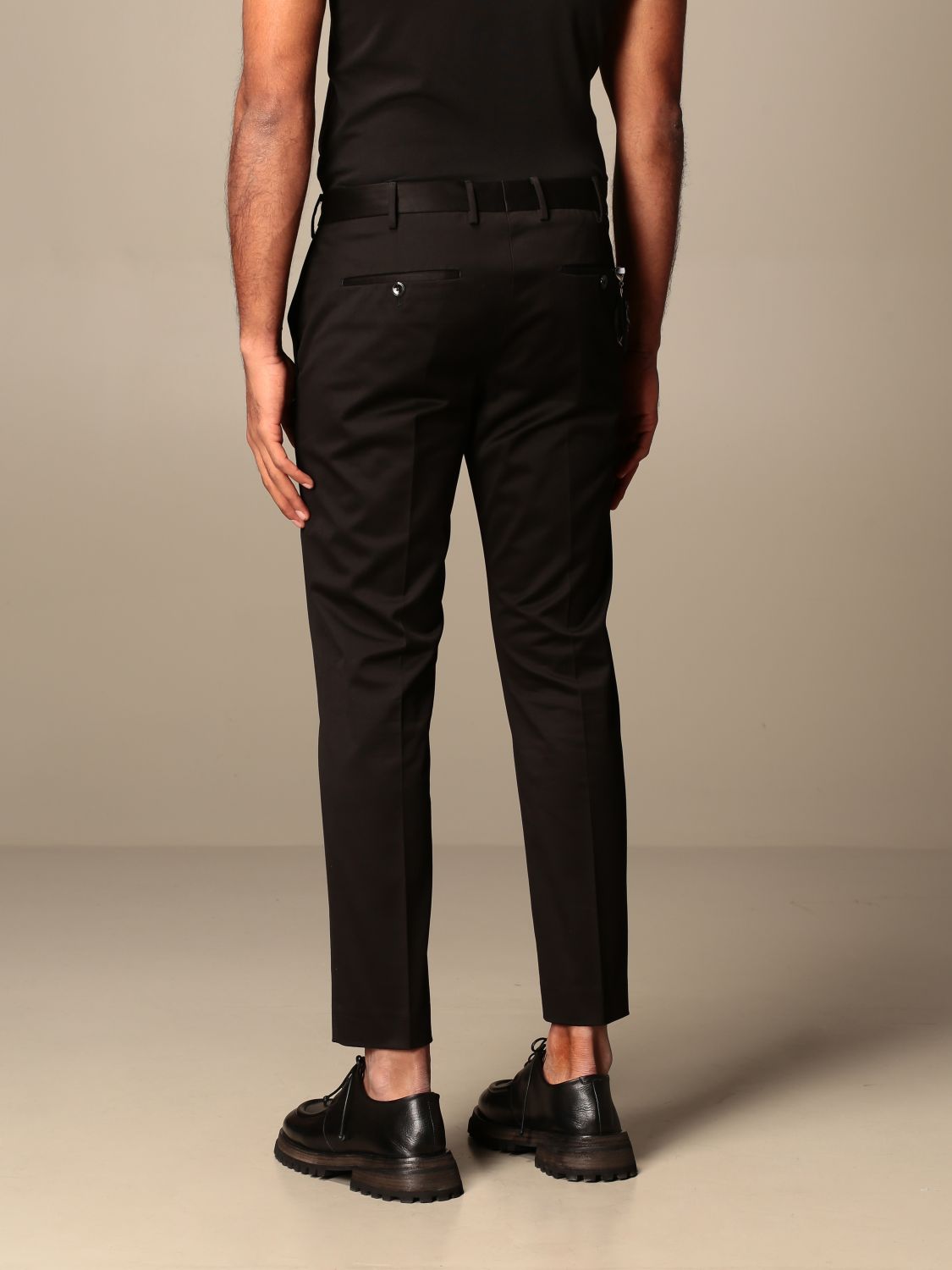 Pt Outlet: Pantalón hombre | Pantalón Pt Hombre Negro | Pantalón Pt  COASX0Z00FWD BP42 GIGLIO.COM