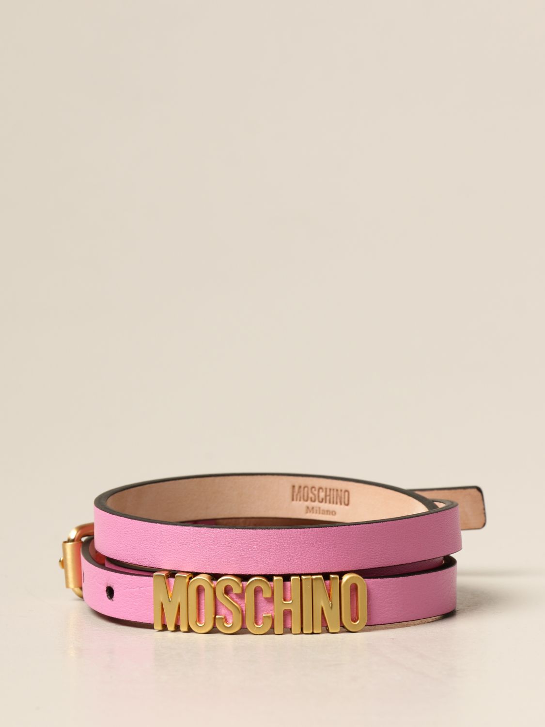 Moschino Couture Outlet: belt for woman - Pink | Moschino Couture belt