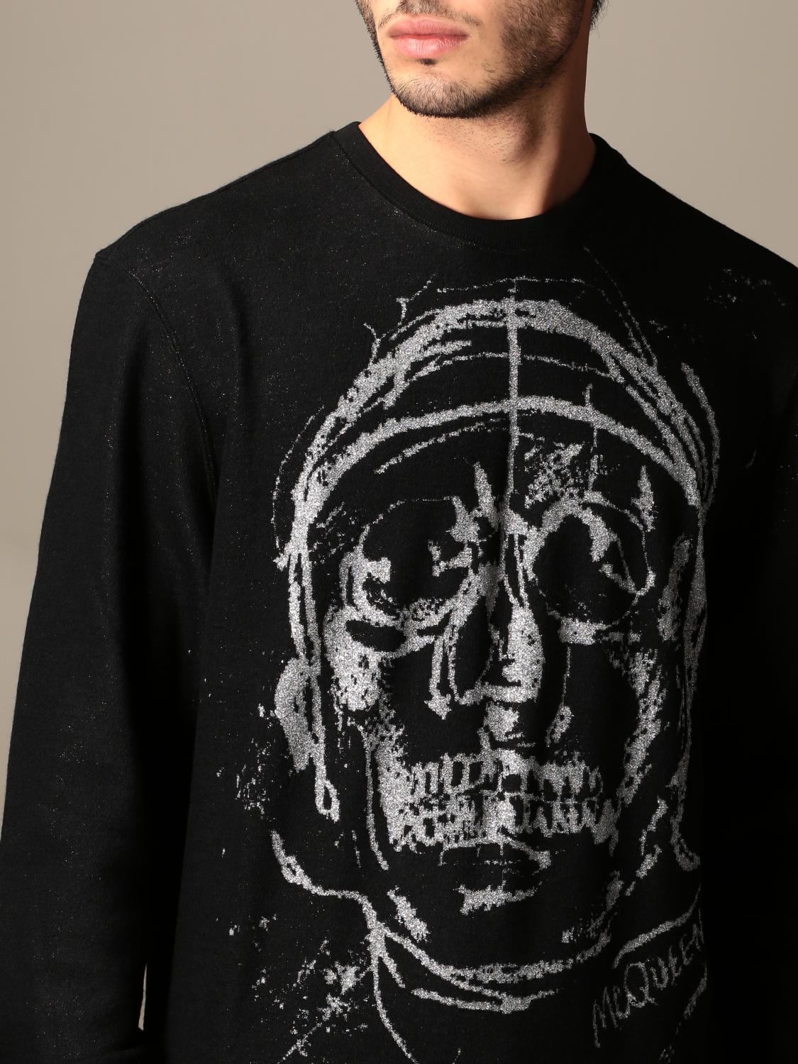 Alexander mcqueen hotsell skull sweatshirt