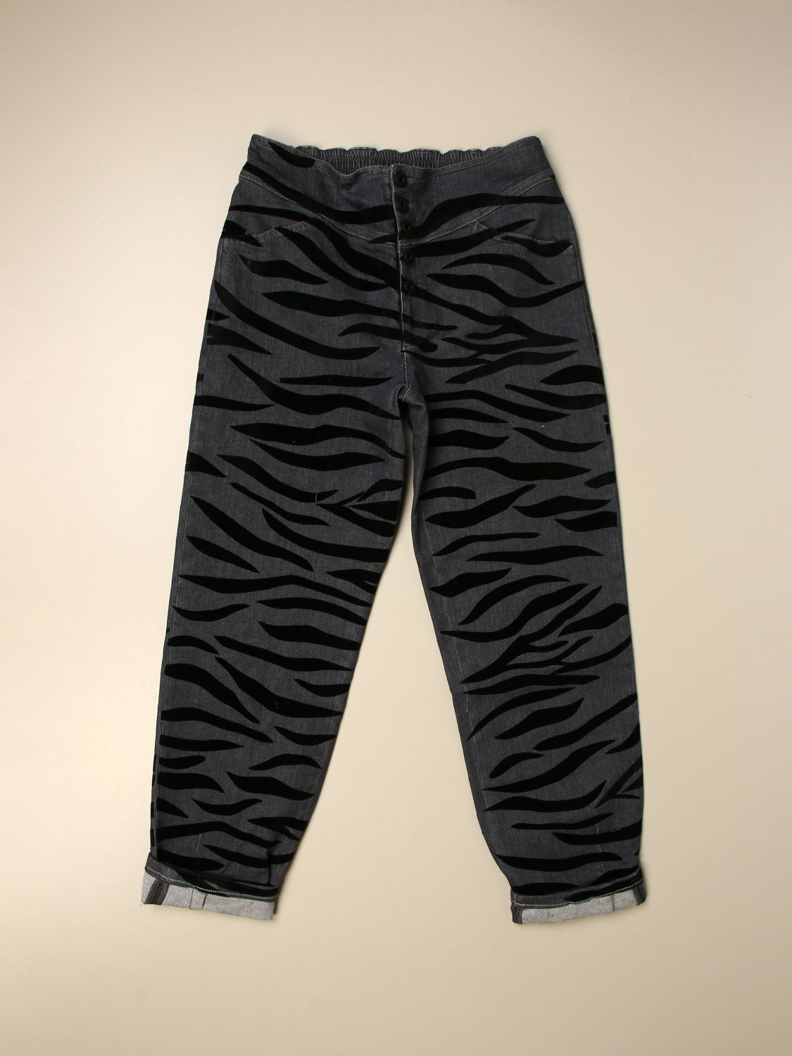 zebra denim