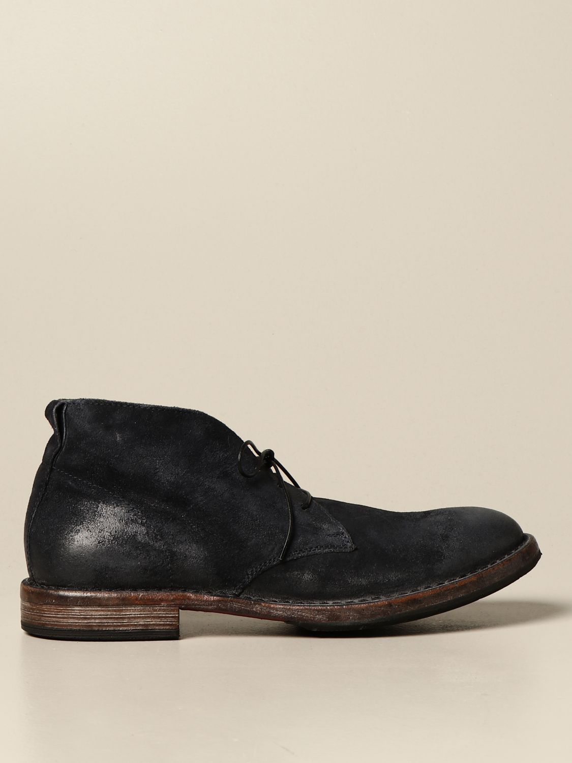 rodear sociedad Mejorar MOMA: Zapatos abotinados para hombre, Azul Oscuro | Zapatos Abotinados Moma  2BW006 en línea en GIGLIO.COM