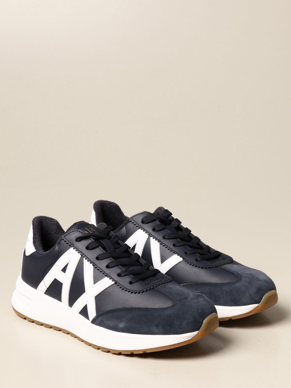 ARMANI EXCHANGE: sneakers for man - Navy | Armani Exchange sneakers ...