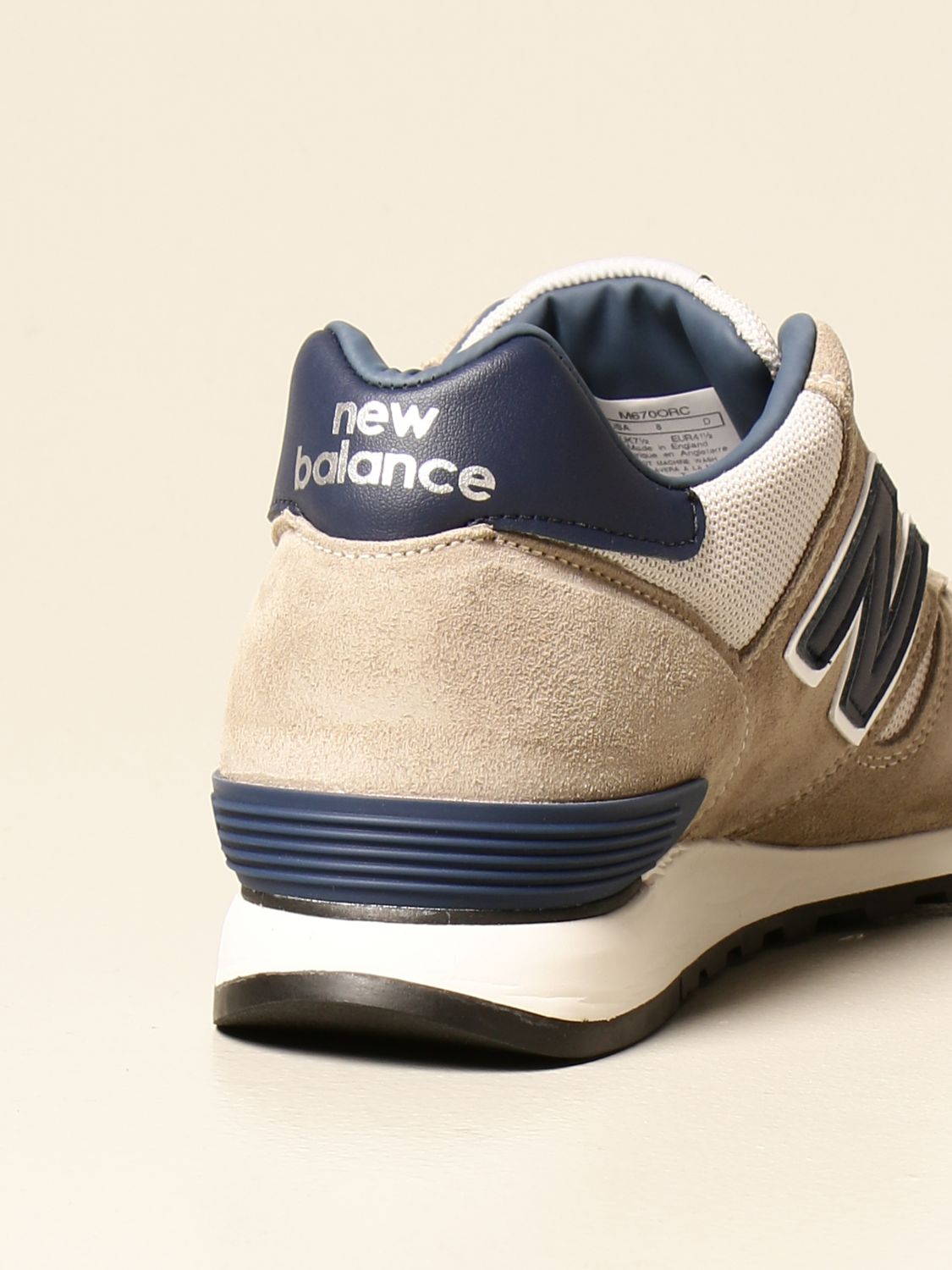 NEW BALANCE: Sneakers 670 made in UK in camoscio e micro rete ...