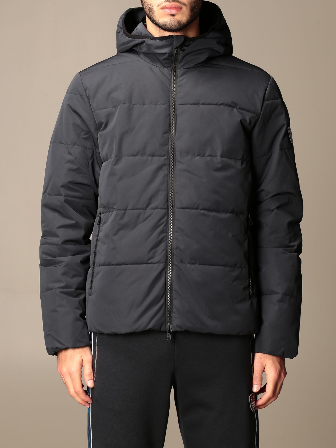 EA7: jacket for men - Navy | Ea7 jacket 6HPB25 PN8AZ online at GIGLIO.COM