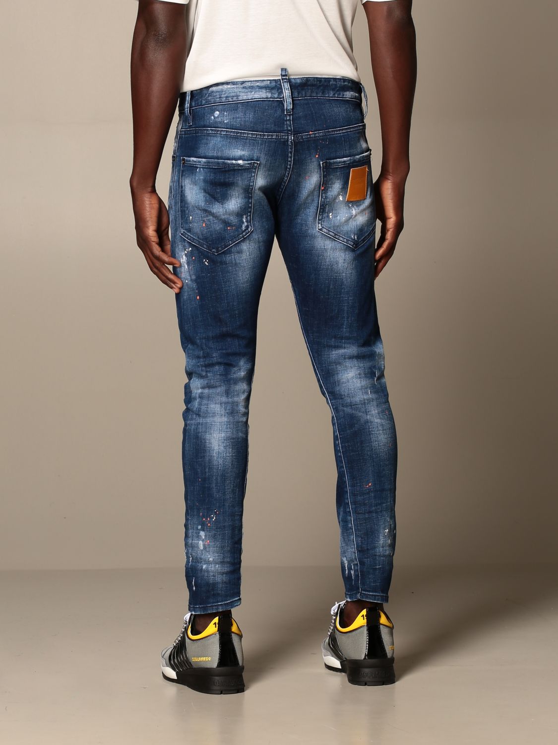 DSQUARED2: Jeans men - Denim | Jeans Dsquared2 S74LB0822 S30342 GIGLIO.COM