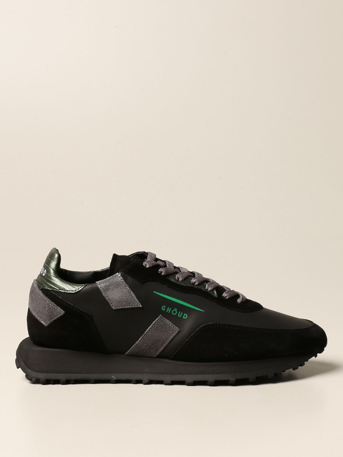 Ghoud Outlet: Rush-One sneakers in leather and suede | Sneakers Ghoud ...