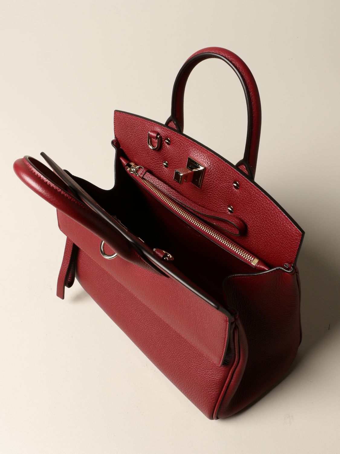 red ferragamo bag