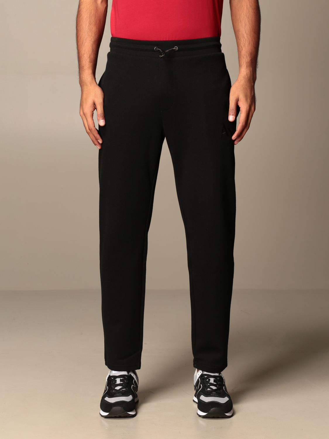 armani exchange black pants