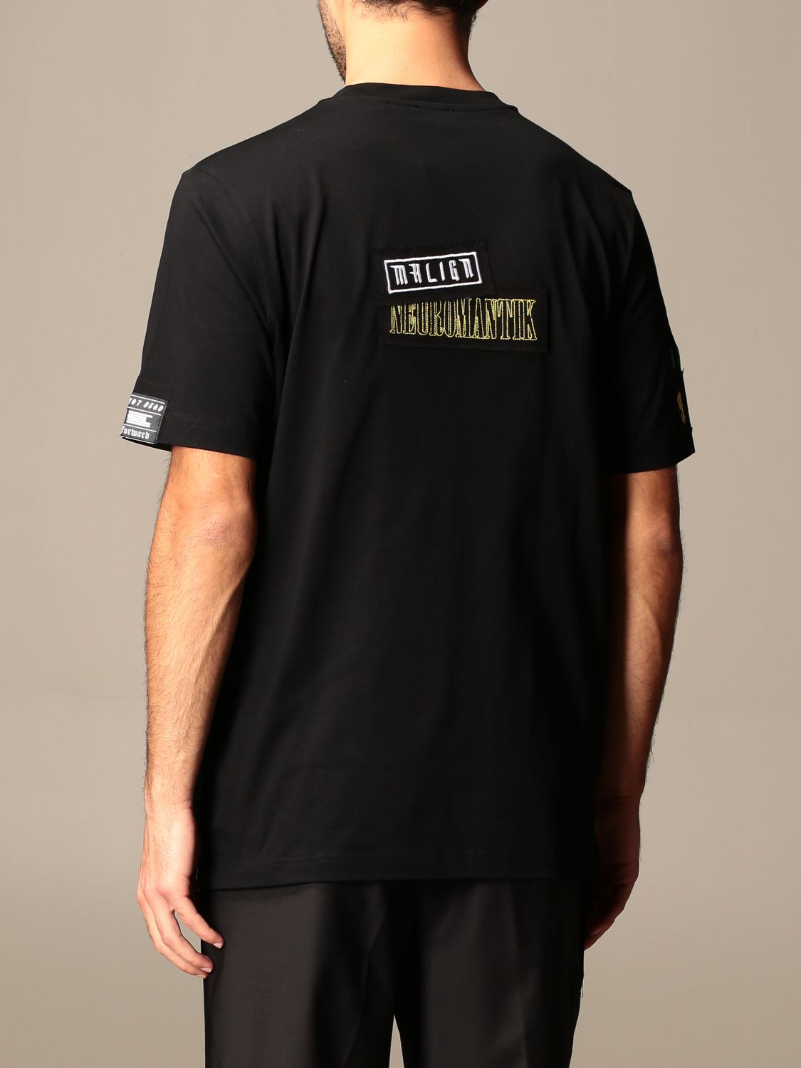 DIESEL：Tシャツ メンズ - ブラック | GIGLIO.COMオンラインのDiesel Tシャツ A01137 0CATM
